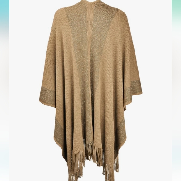 NWOT Poncho Cardigan SzOSFA - Picture 3 of 7